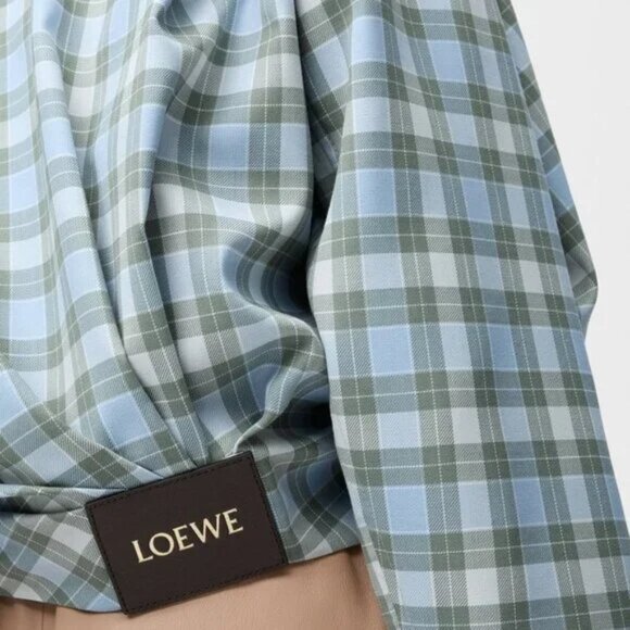 Loewe Draped jacket in wool blend - Picture 3 of 14